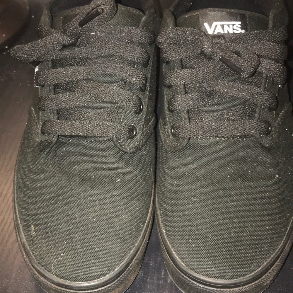 All black vans